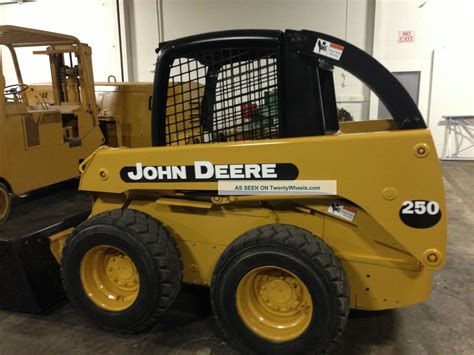 john deere skid steer 250 for sale|john deere skid loader 250.